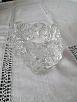 Skandináv / finn  Iittala /  Humppila jégüveg gyertyatartó - mécsestartó  Pertti Santalahti Finland