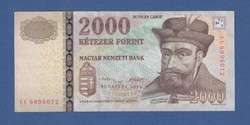 2000 Forint  2013 CC EF-aUNC