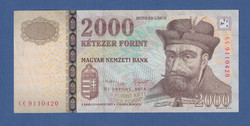 2000 Forint  2013 CC EF-aUNC