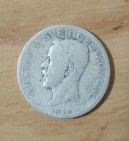 Svédország 1 Korona  1916 ezüst  800/1000.   /403/