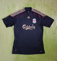 M-es vintage adidas Liverpool FC (2009/10) vendég mez