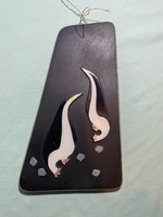 Art Deco Pingvines falidísz