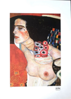 Gustav Klimt litográfiája