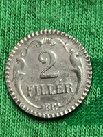 2 Fillér 1942 ! Szép !