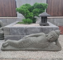 Valódi kő, keleti fekvő Buddha!