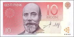 Észtország 10 korona 2007 UNC