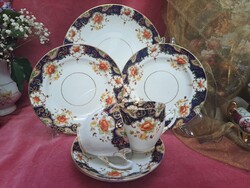 Angol Standard antik porcelán teás süteményes 2 személyre