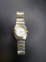 Omega Constellation mini bicolor Replika vintage női karóra