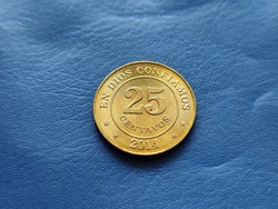 NICARAGUA 25 CENTAVOS 2014 UNC! RITKA!