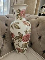 Zsolnay 50cm  szitakötő,Pillangós  Vaza