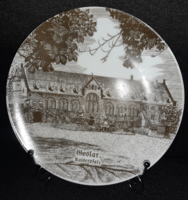 Walter német porcelán tányér, dísztányér, fali tányér - Goslar Császári Palota