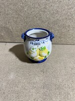 Régi porcelán cukortartó, jelzés nélkül. 3550