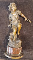Carl Kauba bronz figura