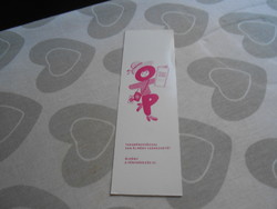 Emlékeztető reklám lap: Tanulók Takarékpénztára