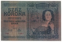 1910 100 korona VF