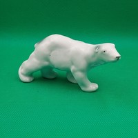 Retro porcelán jegesmedve figura
