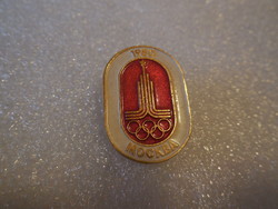 Moszkva Olimpiai jelvény  1980