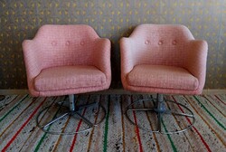 Kis méretű forgófotelek párban ( ár/2db )
