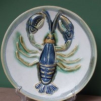 Gorka Géza Budapesti Zsolnay/ Budapest Porcelángyár kerámia  Rákos falidísz