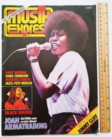 Musikexpress 1981/12 Armatrading Gary Numan King Crimson Jimmy Cliff Black Uhuru Mothers Finest ACDC