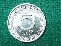 5 Fillér 1983 ! Csak 30010 db. !!! Nem Volt Forgalomban ! Verdefényes !