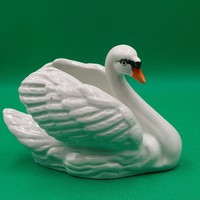 Kőbányai/ Drasche  porcelán Hattyú figura