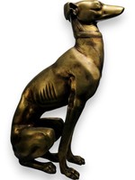 Art deco bronz agár szobor - 52441