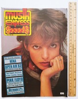 Musikexpress 1983/5 Nena Pink Floyd Dire Straits DAF Hagen Santana Loverboy Krokus De Burgh