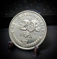 Horvátország 20 lipa, 2001 B07A4