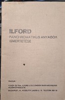 Ilford panchromatikus anyagok ismertetése