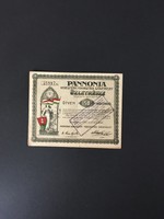 Pannonia Keresztény Fogyasztási Egyesület Üzletrésze 50 Korona 1920.