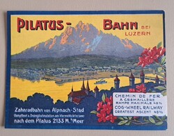 Pilatus hegyi vasút Luzern.Svájc
