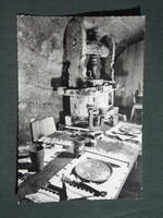 Képeslap,Eger,Agria Taverna borozó,étterem látkép,részlet,1967-