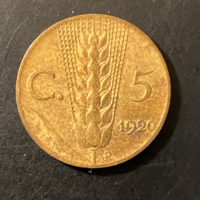 Olaszország 5 centesimi, 1920