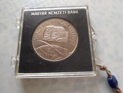 Szovjet magyar űrrepülési 100,-FT-os emlékérem1980