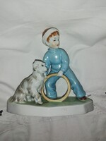 Zsolnay pajzspecsétes " Karikás Peti"  E