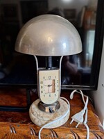 Lámpa AZ IKONIKUS MAGYAR BAUHAUS DESIGN (art-deco,retro) EVERGREEN A MOFÉM KALAPOS ÓRÁS LÁMPA