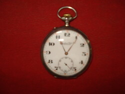 IWC Schaffhausen silver pocket watch.