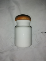 Porcelán fűszertartók fa dugóval   E