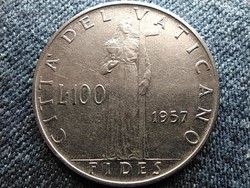 Vatikán XII. Pius 100 líra 1957