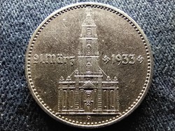 Németország Náci uralom Potsdam templom .625 ezüst 2 birodalmi márka 1934 A