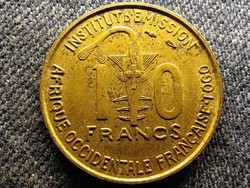 Nyugat-Afrikai Államok Francia Unió (1946-1958) 10 Frank 1957