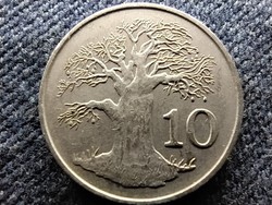 Zimbabwe madár baobab fa 10 cent 1980