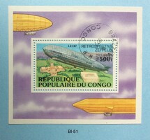 Kongó bélyegblokk (Bl-51)