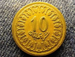 Tunézia 10 milliéme 1960