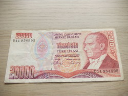 20.000   Líra  1970      Törökország