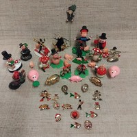 Retro Újévi szerencse figura és medálionok  gyűjteménye egyben  /Új"-2/