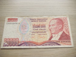 20.000   Líra  1970      Törökország