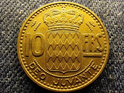 Monaco Rainier III (1949-2005) 10 frank 1950