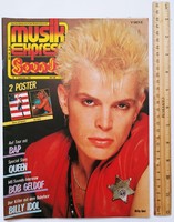 Musikexpress 1984/9 Billy Idol Springsteen Van Halen Queen BAP ACDC Geldof Sade Einstürzende